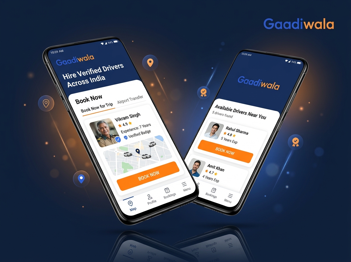 Gaadiwala Web & Mobile App